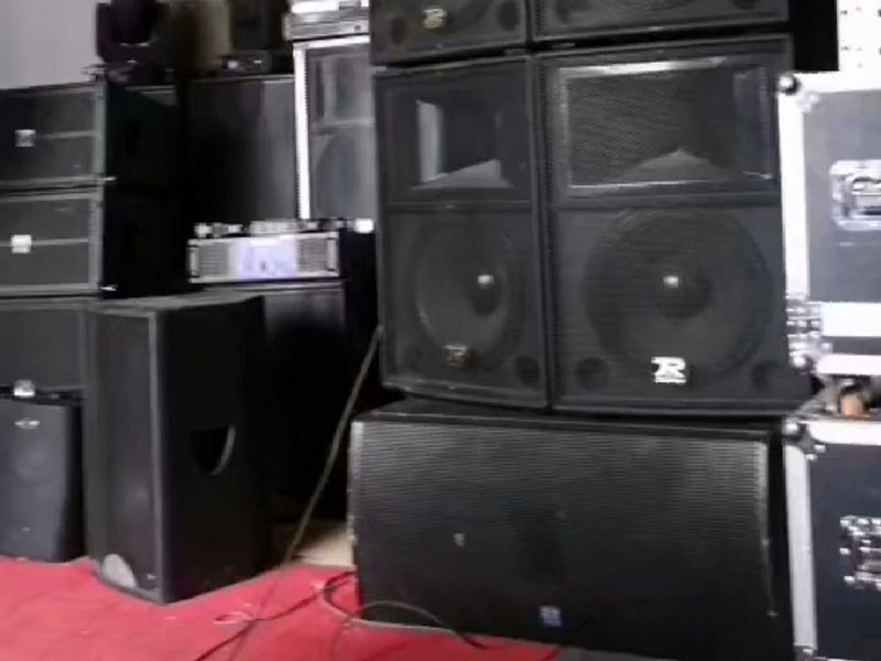 某酒店音響等電器設(shè)備回收